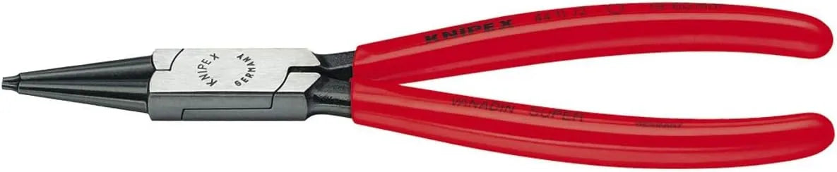 KNIPEX Internal Snap Ring Pliers-Forged Tips | For Internal Circlips in Bore Holes with Plastic Coating