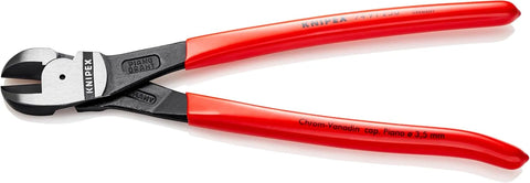 KNIPEX Tools - High Leverage Center Cutters (7491250), 10 inches