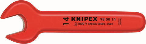KNIPEX 98 00 24 1,000V Insulated 24 Mm Open End Wrench