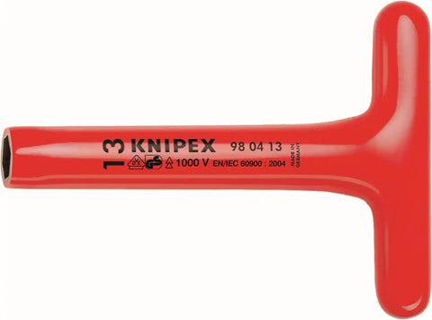 KNIPEX 98 04 19 1,000V Insulated 19 mm T-Socket Wrench