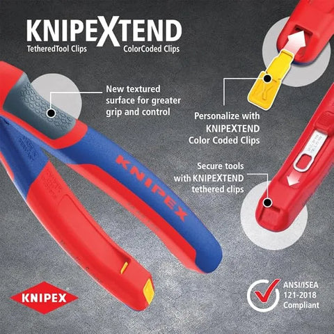 KNIPEX Tools 82 02 150 TwinGrip Pliers, 6"