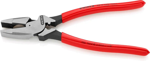 KNIPEX 09 11 240 High Leverage Lineman New England with Tape Puller and Crimper