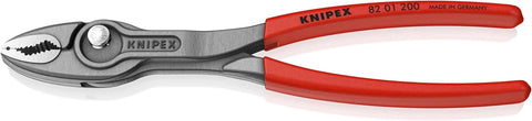 KNIPEX Tools 00 20 06 US4 3 Pc TwinGrip Pliers Set, Plastic Dipped (6", 8", 10") | bike-hand-tools