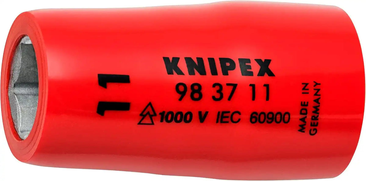 KNIPEX 98 37 11 3/8 1,000V Insulated 11 mm Hexagon Socket