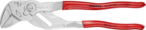 KNIPEX Tools 00 19 55 S6 3 Pc Pliers Wrench Set in Tool Roll